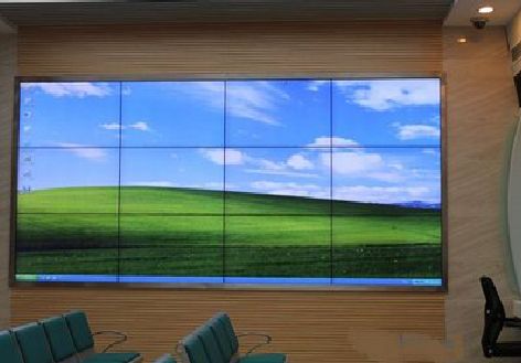 保康液晶拼接屏的另类用法。